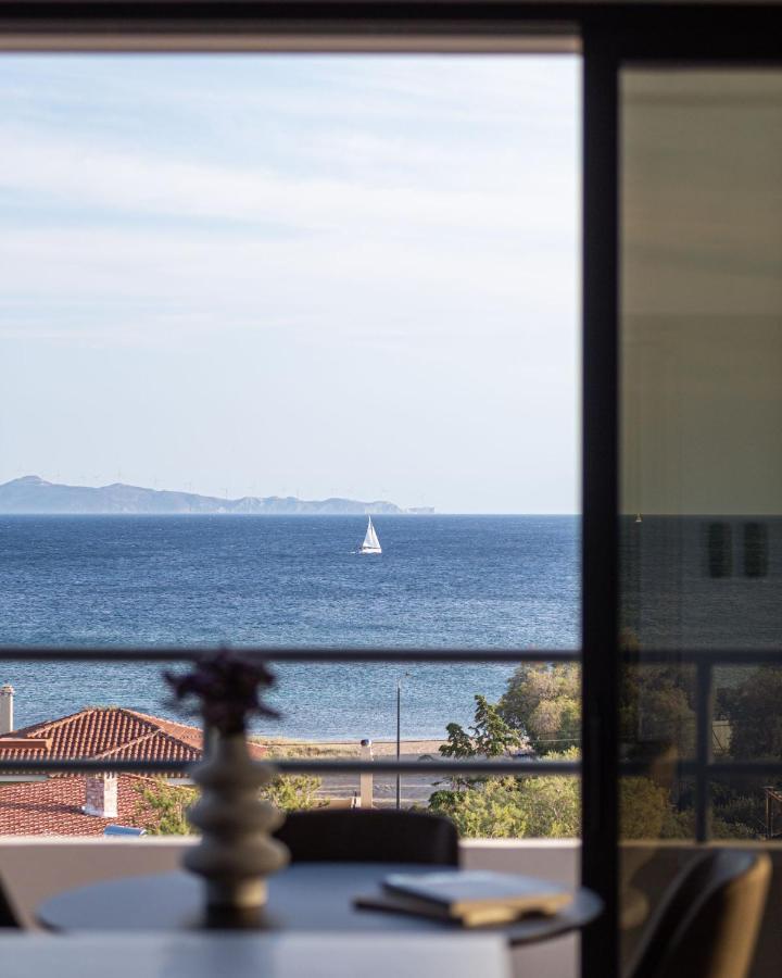 Sounio Panoramic Loft Apartment Sounion Luaran gambar