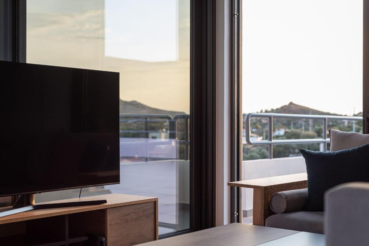 Sounio Panoramic Loft Apartment Sounion Luaran gambar