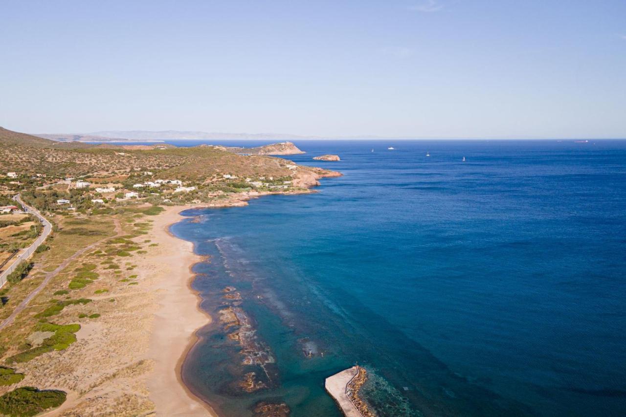 Sounio Panoramic Loft Apartment Sounion Luaran gambar