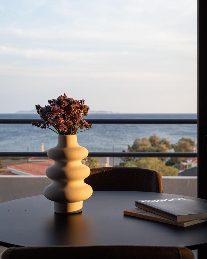 Sounio Panoramic Loft Apartment Sounion Luaran gambar