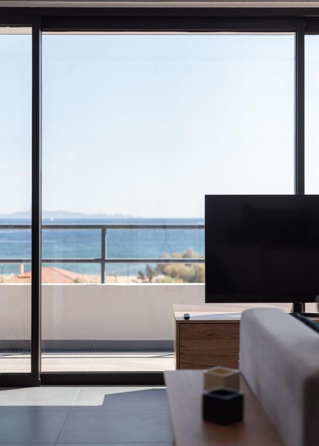 Sounio Panoramic Loft Apartment Sounion Luaran gambar